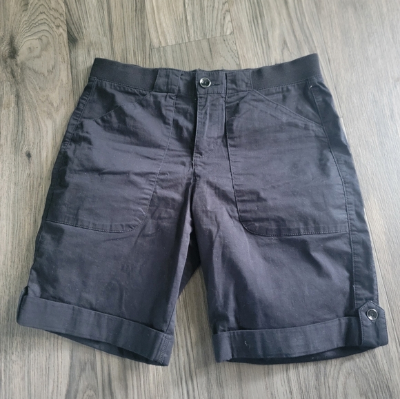 Lee Black Cargo Shorts Relaxed Fit - Picture 1 of 4